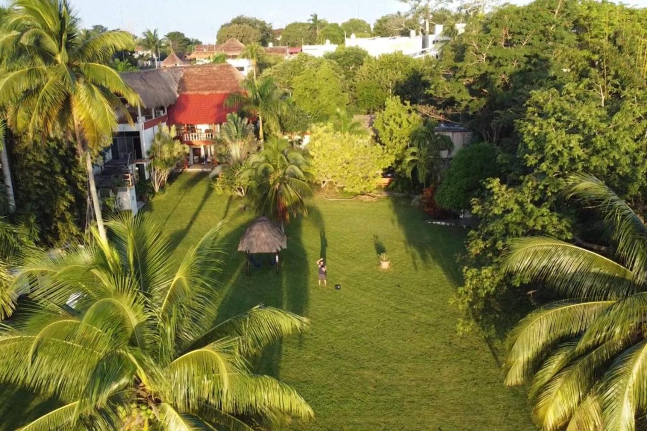 Bungalow Casita Carolina Bacalar Exterior foto